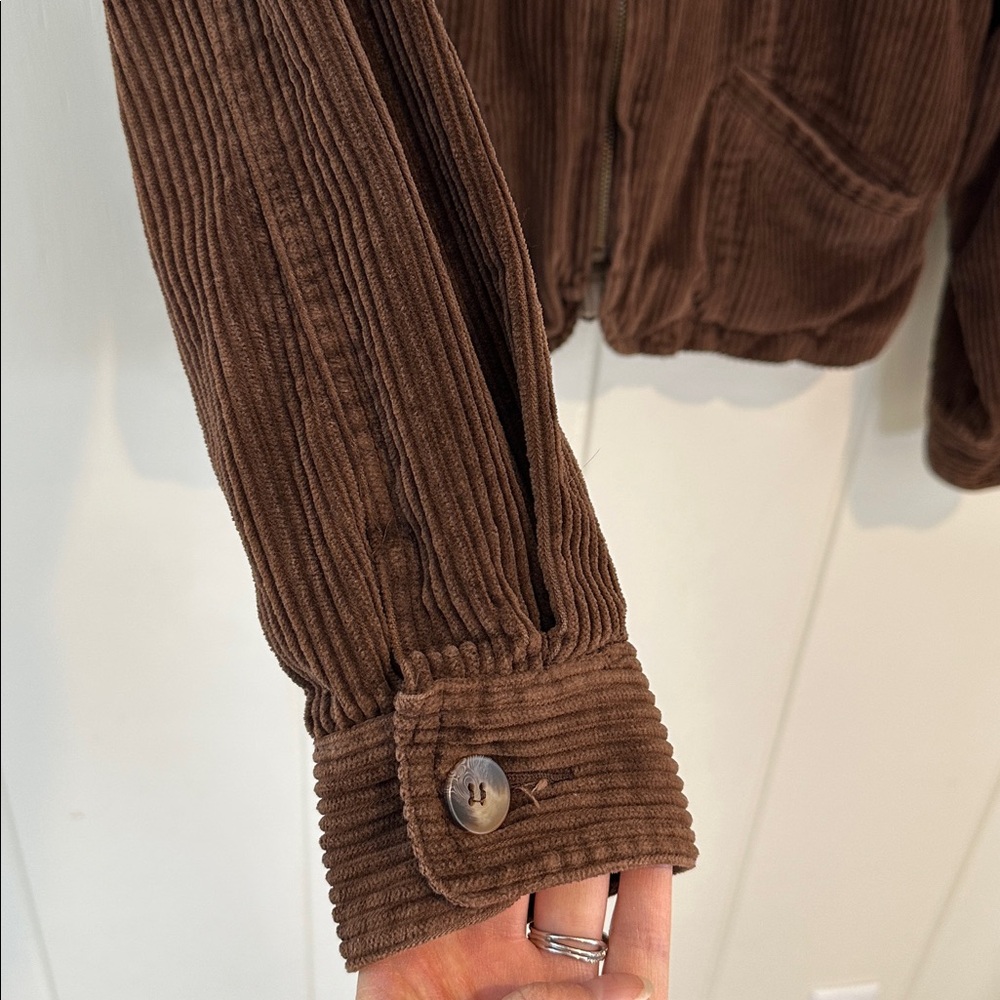 Brandon Thomas Dark Brown Corduroy Jacket - Picture 8 of 12